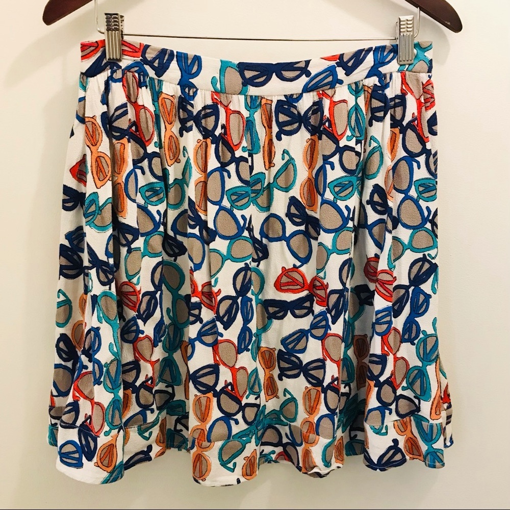 Kate Spade Coreen Sunglasses Skirt 14 girls white blue red orange